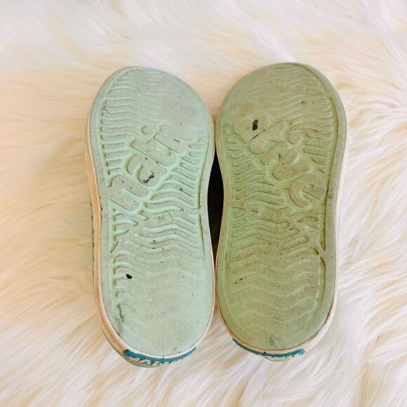 Native Jefferson Bling Mint Green Sparkle Shoes! - Picture 6 of 6